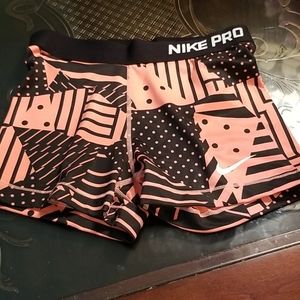 Nike Pro Spandex Shorts Womens Size Medium Dri Fit